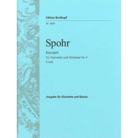 Spohr - Concerto n.3 in Fa Minore per Clarino e Piano