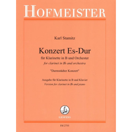 Stamitz - Concerto in Mib Maggiore per Clarino e Pf.