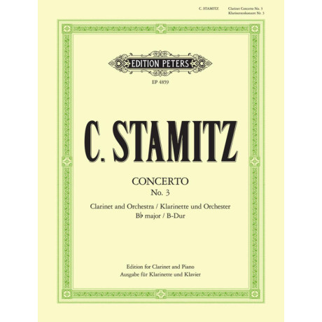 copy of Stamitz - Concerto n.3 in Sib Maggiore per Clarino e Pf.