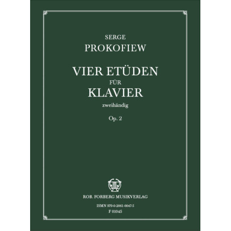 Prokofiev - 4 Studi Op. 2 per Pianoforte