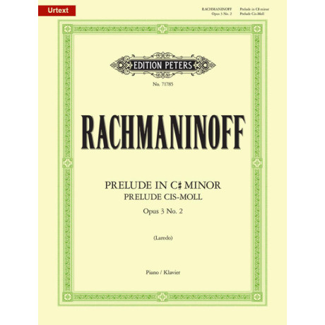 Rachmaninoff - Prelude in C Diesis Minor Op. 3 n.2 for Piano