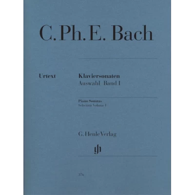 Carl Philipp Emanuel Bach - Sonate scelte per pianoforte - Volume I