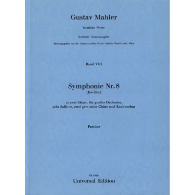 Mahler - Symphonie Nr. 8 Partitura