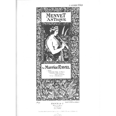 Ravel - Menuet Antique Pour Piano