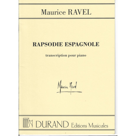 Ravel - Rapsodie Espagnole Pour Piano