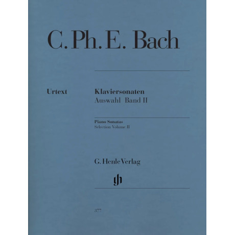 Carl Philipp Emanuel Bach - Sonate scelte per pianoforte - Volume II