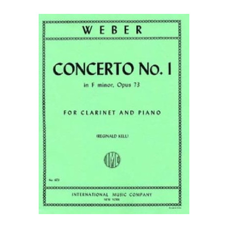 Weber - Concerto n.1 in Fa Minore Op.73 Clarino e Pf.