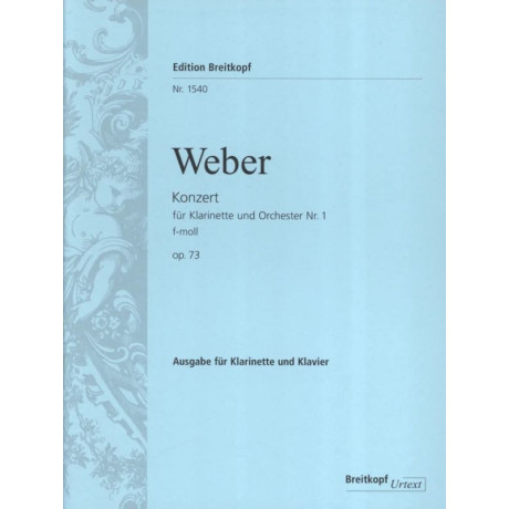 Weber - Concerto n.1 in Fa Minore Op.73 Clarino e Pf.