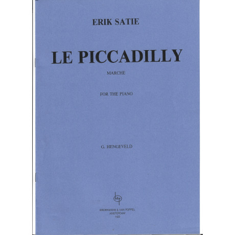 Satie - Piccadilly for the Piano
