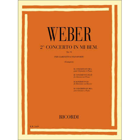 copy of Weber - Concerto n.2 in Mib Maggiore Op.74 Cl. e Pf.