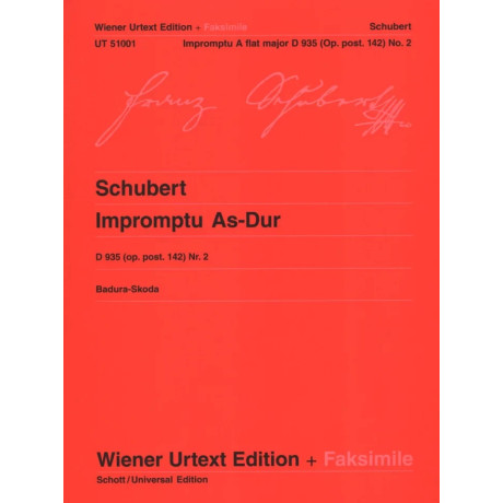 Schubert - Impromptu As-Dur op. posth. 142 D 935