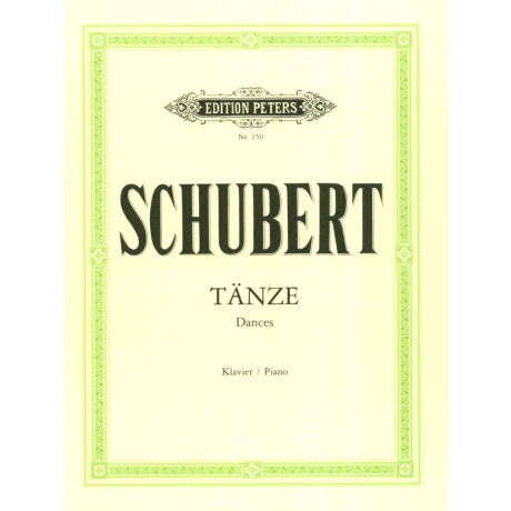 Schubert - Tänze per Pianoforte