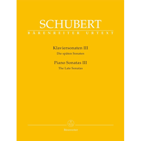 Schubert - Piano Sonatas Vol.3 per pianoforte