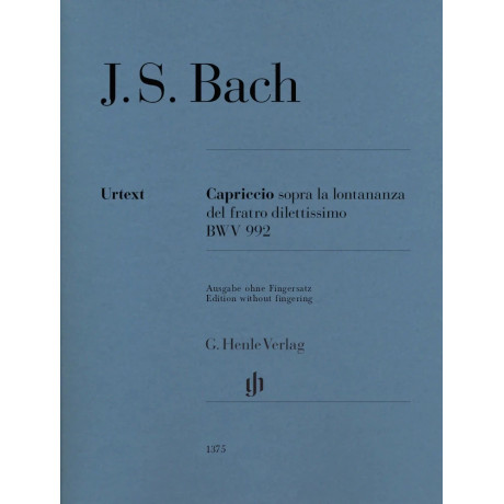 Bach - Capriccio sopra la lontananza del fratello dilettissimo BWV 992