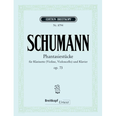 Schumann - Pezzi Fantastici Op.73 per Cl.o V.o. Cello e Pf.