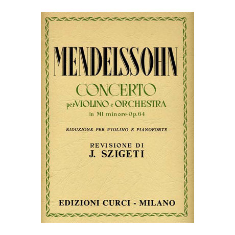 Mendelsshon - Concerto in Mi Minore Op.64 per Violino e Piano