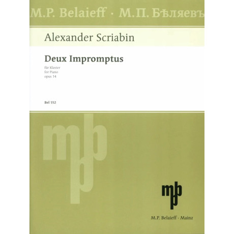 Scriabin - Deux Impromptus op. 14 (1895)  per Pianoforte