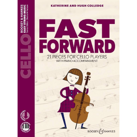 Fast Forward - 21 Pieces for cello and Piano  Audio - Online
