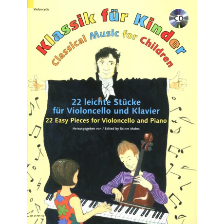 Classical Music for Children - For Cello and Piano