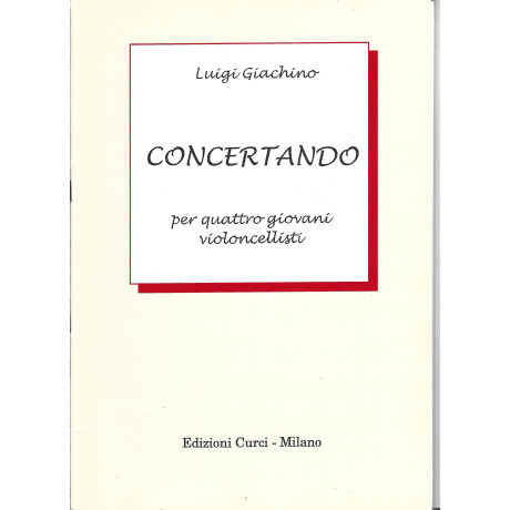 Giachino - Concertando per 4 Giovani Violoncellisti
