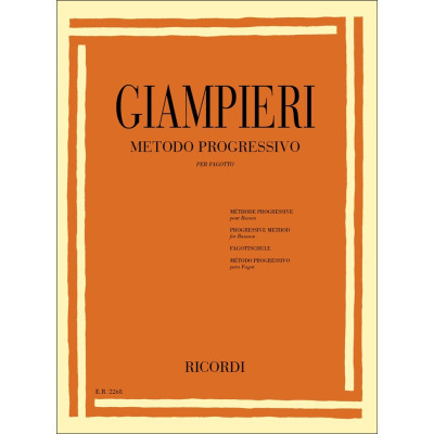 Giampieri - Metodo Progressivo per Fagotto