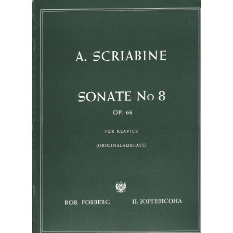 Scriabin -  Sonata N. 8 Op. 66  per Pianoforte