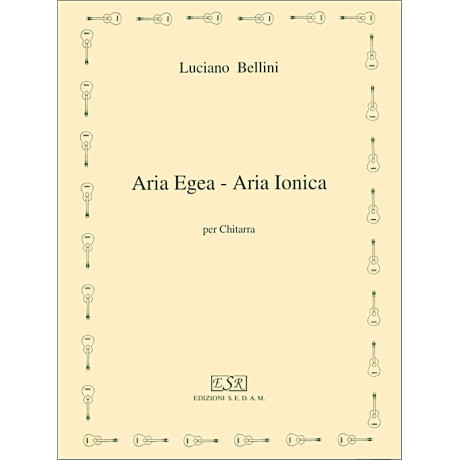 Luciano Bellini - Aria egea - Aria ionica - per chitarra