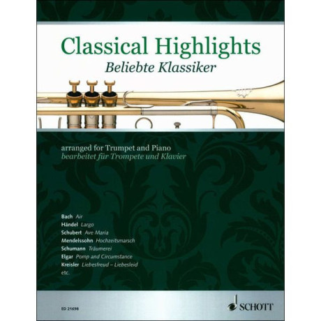 Classical Highlights - arranged for Trumpet and Piano