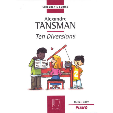 Tansman - Ten Diversions For Easy Piano