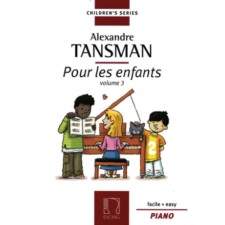 Tansman - Pour les enfants Vol. 3 For Easy Piano
