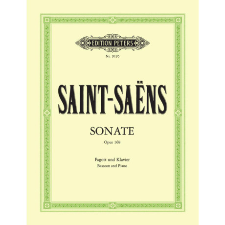 Saint-Saens  -  Sonata Op.168 per Fagotto e Piano