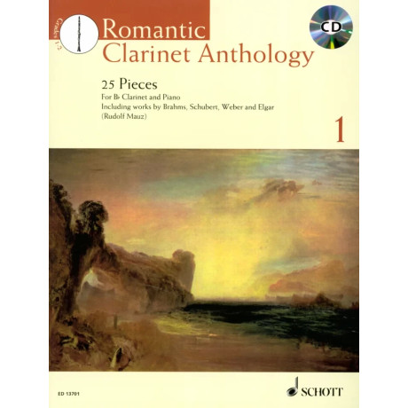 Romantic Clarinet Anthology 1 For Clarinet and Piano