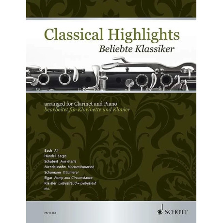 Classical Highlights -  For Clarinet and Piano