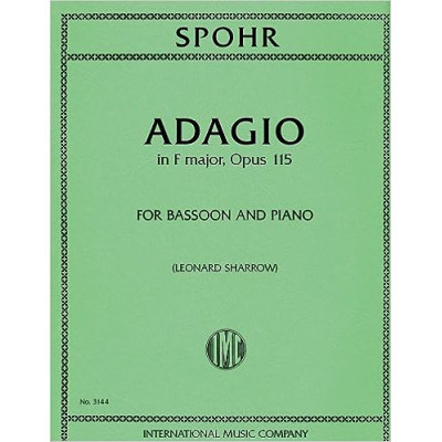 Spohr - Adagio in Fa Maggiore Op.115 Fagotto e Piano