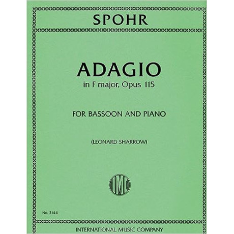 Spohr - Adagio in Fa Maggiore Op.115 Fagotto e Piano
