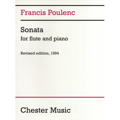 Poulenc - Sonata For Flute And Piano