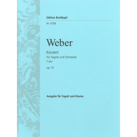Weber - Concerto in Fa Maggiore Op.75 Fagotto e Piano