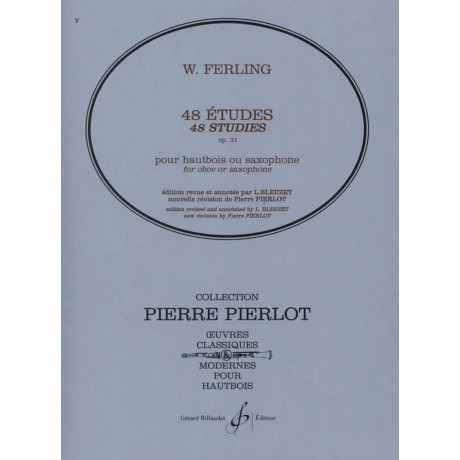 Ferling - 48 Studi Op.31 per Oboe o Sax