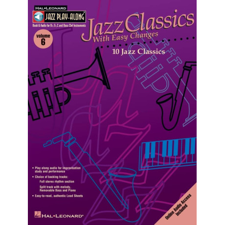Jazz Classics - 10 Pieces Jazz Play Along Per Strumenti Vari
