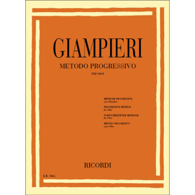 Giampieri - Metodo Progressivo per Oboe