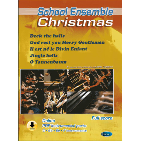School Ensemble Christmas Con CD