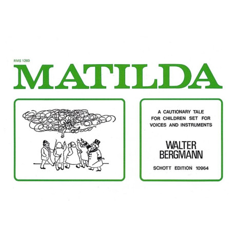 Bergmann - Matilda For Children's Choir and Instruments