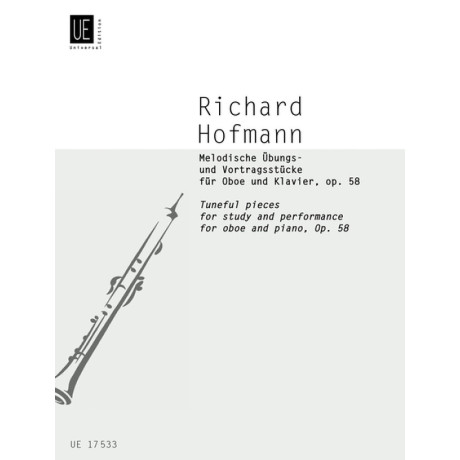 Hofmann - Studi Melodici Op.58 per Oboe e Pianoforte