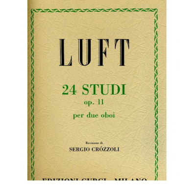 Luft - 24 Studi Op.11 per Due Oboi