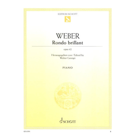 Weber - Rondo brillante Es-Dur op. 62 per Pianoforte