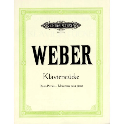 Weber - Klavierwerke 2 – Stücke und Variationen