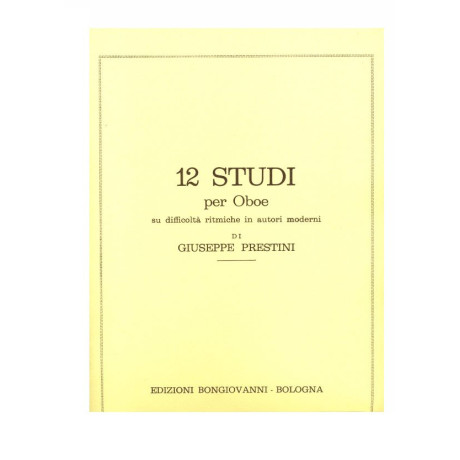 Prestini - 12 Studi per Oboe