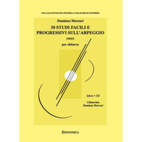 Mercuri - 30 Studi Facili e Progressivi Sull'Arpeggio per Chitarra