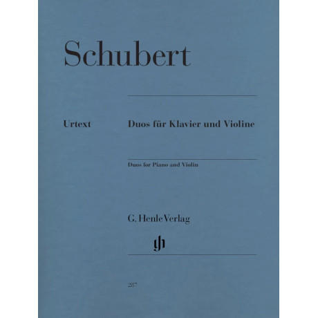 Franz Schubert - Duets for Piano and Violin - Urtext Edition