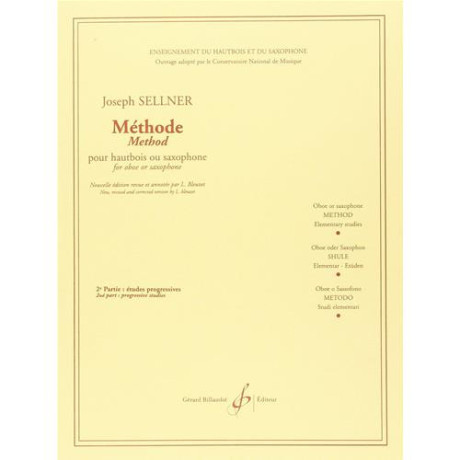 copy of Sellner - Metodo per Oboe o Sassofono